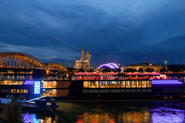 Skyline von Köln, Medien Digital Boot NRW, Mediennetzwerk.NRW