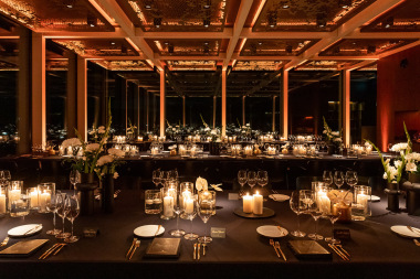 Gala Dinner für Armand de Brignac, Drachenfels Königswinter