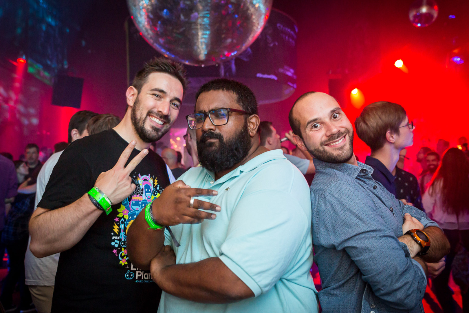Gruppenfoto, Legendary Party, Warner, Halle Tor 2, Köln