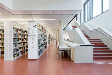 Leitsystem der Universitätsbibliothek Marburg