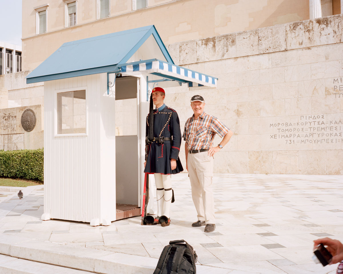 Portrait - Deutscher Tourist -  Athen Griechenland - Juliane Herrmann