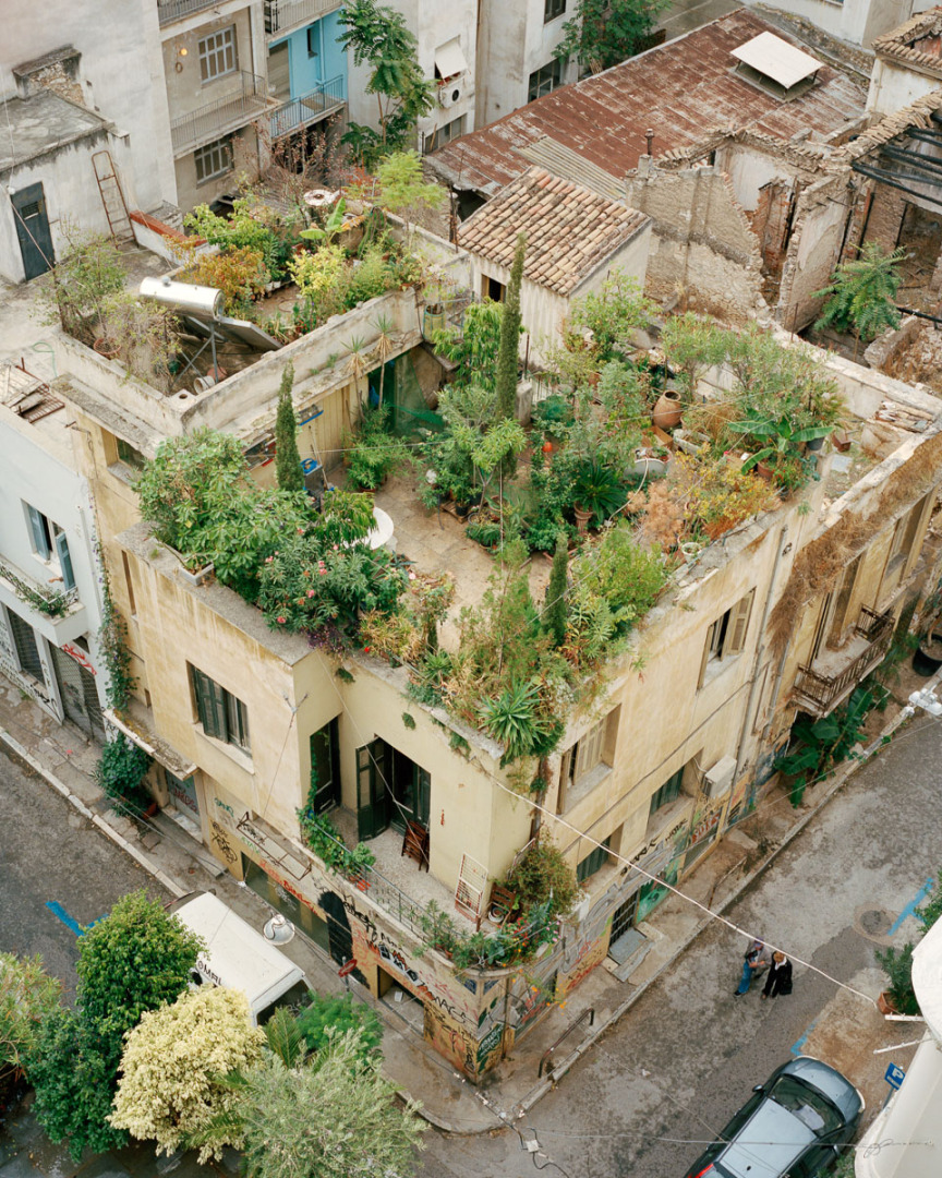 Architekturfotografie von oben, Athen Griechenland - Juliane Herrmann