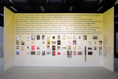 Messedokumentation, Wall of BÄM!, And She Was Like: BÄM!, Art Cologne 2024, Messe Köln