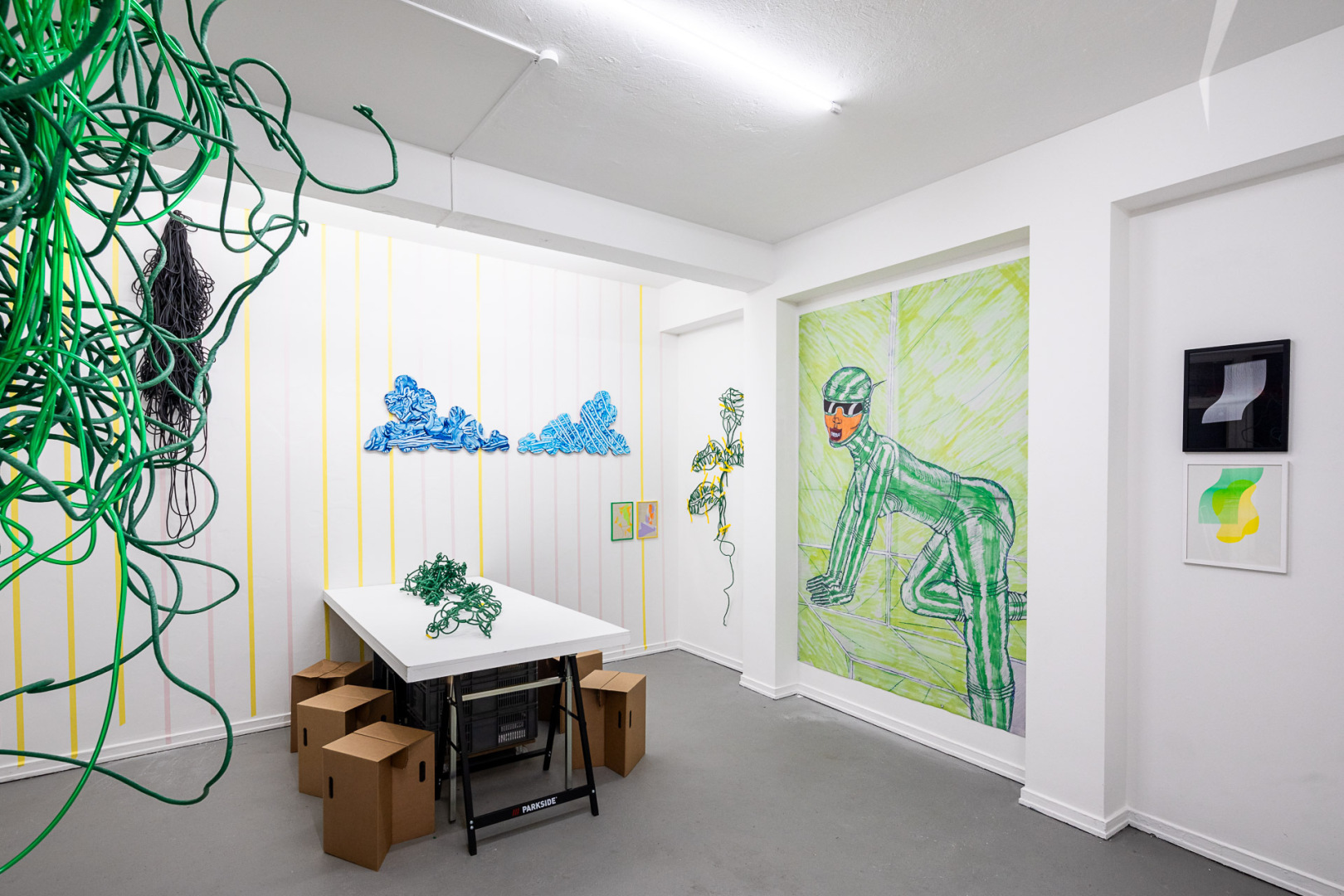 Ausstellung Heads above Clouds, CO3, Köln