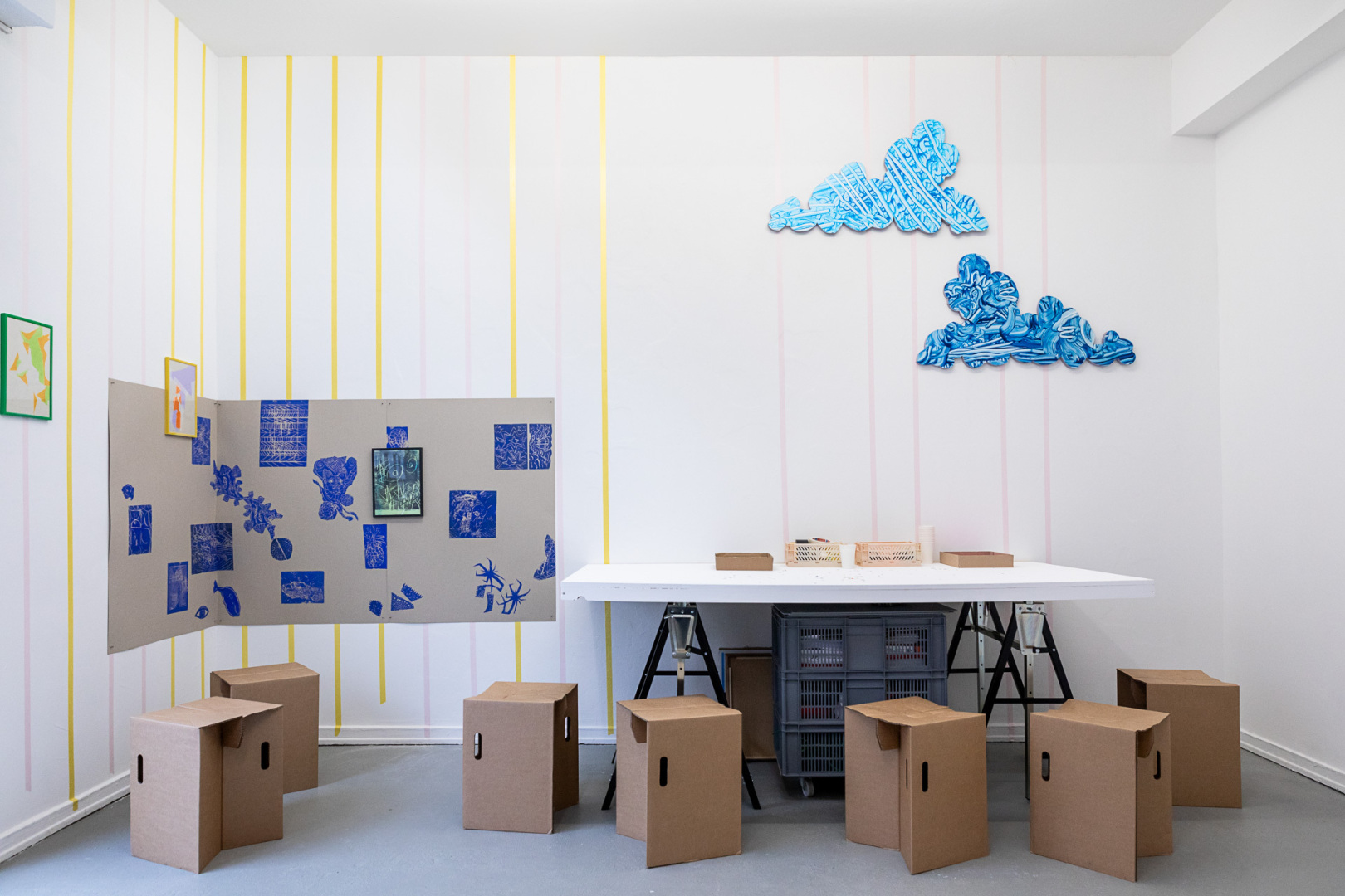 Ausstellung, Heads above Clouds, CO3, Köln
