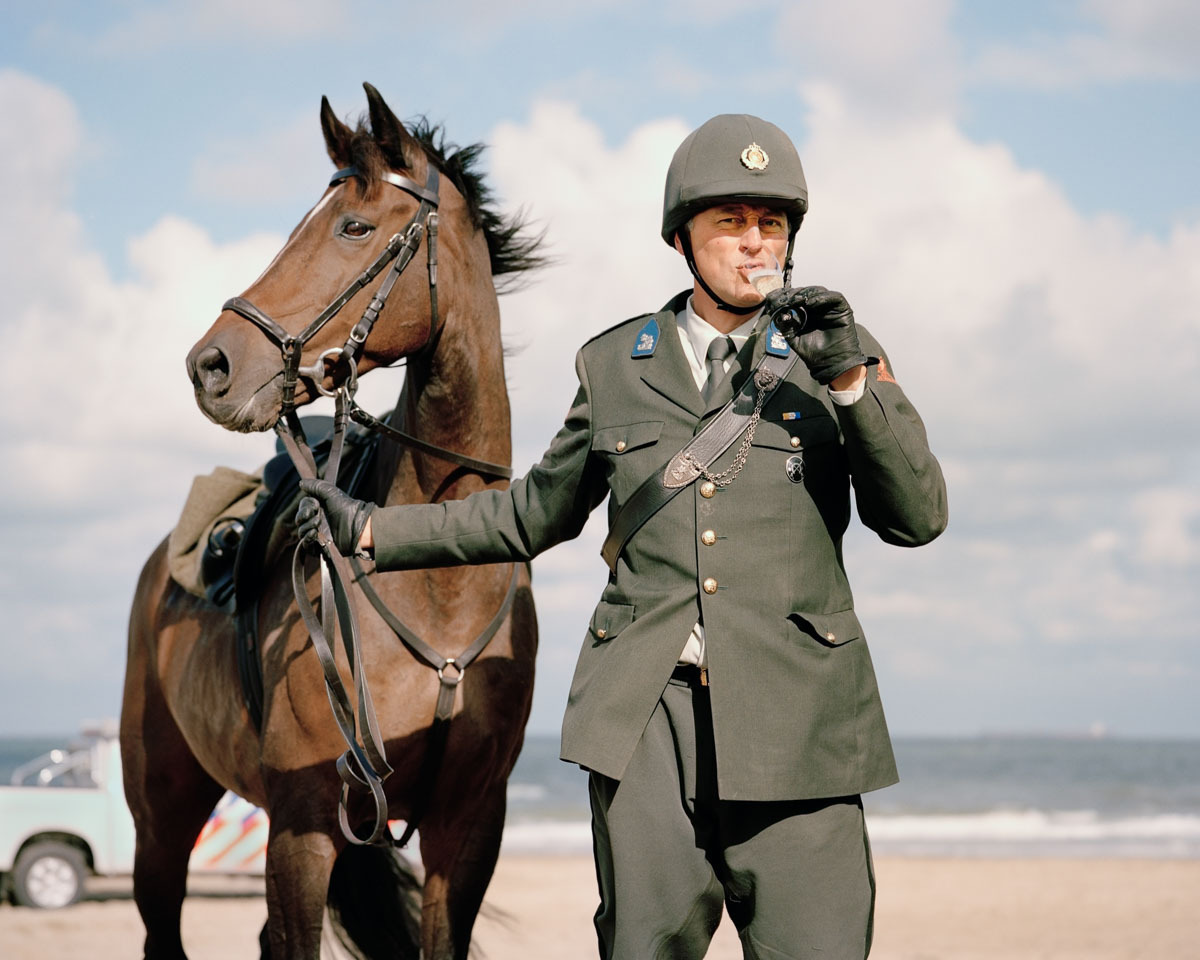 Portrait eines Reiters in Den Haag - Juliane Herrmann