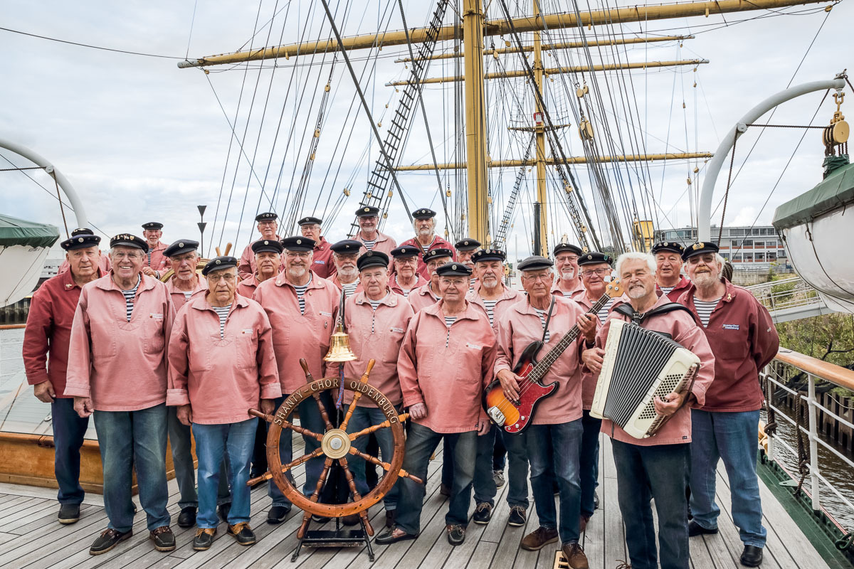 Endbild aus „Shanty-Chor Oldenburg, 2021, HD Video, 12:24 min“