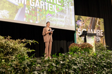 Rede beim Garten-Forum, 50 Jahre IVG - Industrieverband Garten, Düsseldorf