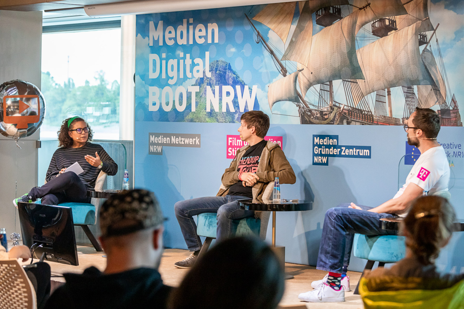 Panel beim Medien Digital Boot NRW, Köln