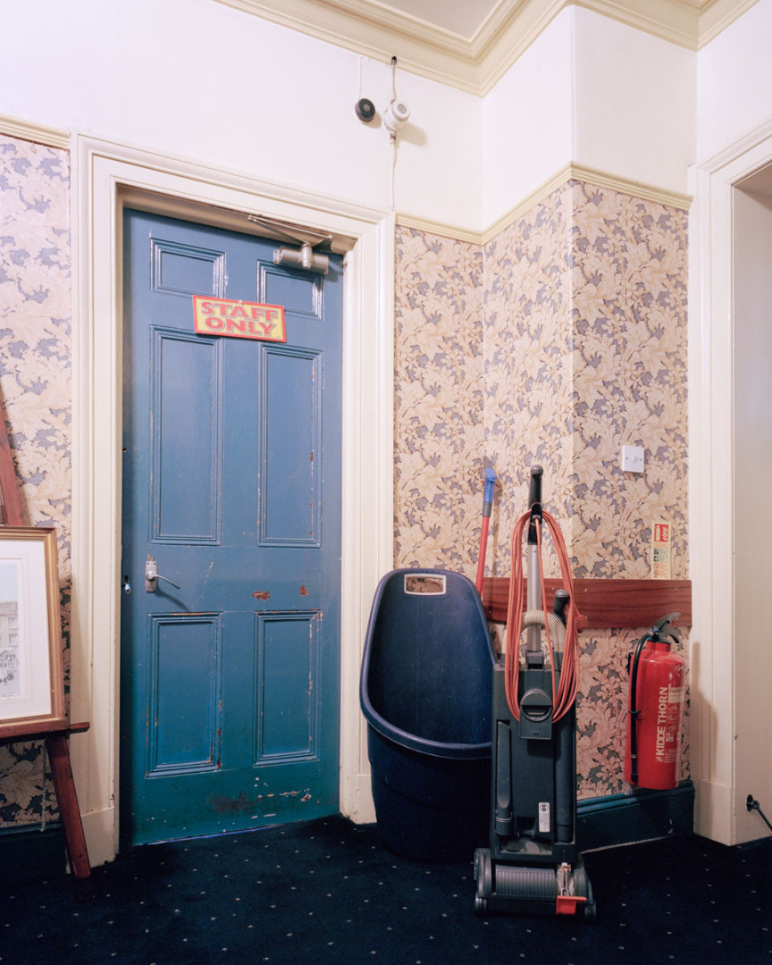 Hallway of the Provincial Grand Lodge of Yorkshire West Riding, Bradford, England, 2015.