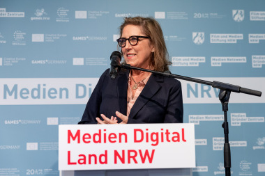 Ansprache von Petra Müller, Geschäftsführerin der Filmstiftung NRW - Gamescom 2019