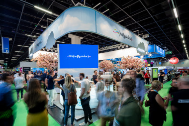 Messestand softgarden, Zukunft Personal, Messe Köln