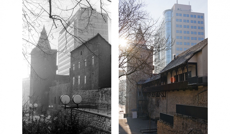 Übersicht Johannistor - Architekturfotografie in Jena - Juliane-Herrmann